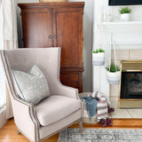 Cotton Rope Hanging Planter Basket - Set of 2 - 3 Toned Gray