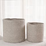 2-Pack Brown Planter Basket