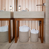 2-Pack Brown Planter Basket