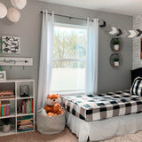 Cotton Rope Storage Basket - Full Mixed Gray - Wide