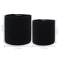 2-Pack Black Planter Basket