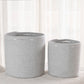 2-Pack Mixed Gray Planter Basket
