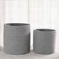 2-Pack Gray Planter Basket