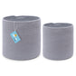 2-Pack Gray Planter Basket
