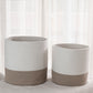 2-Pack Planter Basket - Honey & Off-White